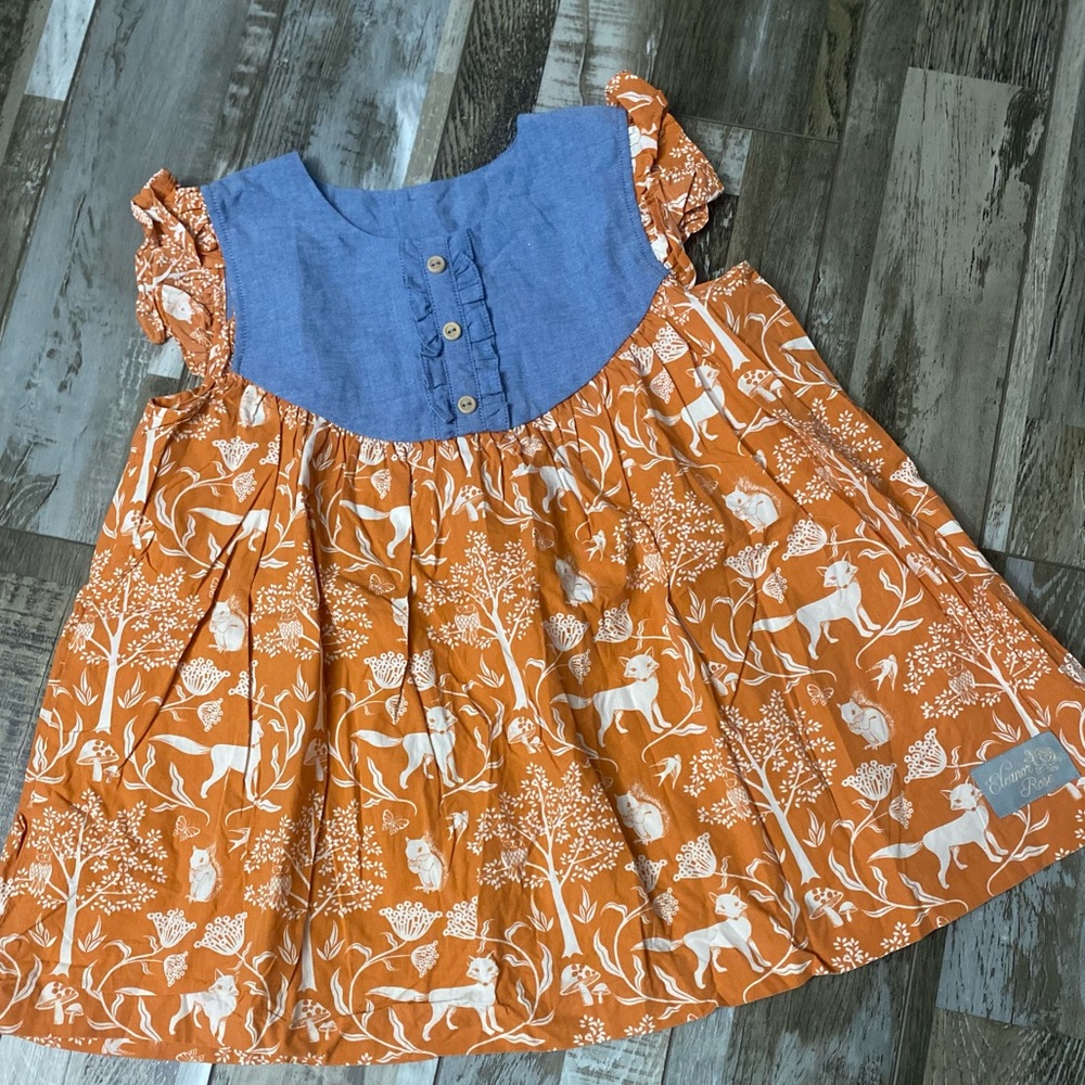 nwot- Eleanor Rose Woodland Gigi top size 10-12
